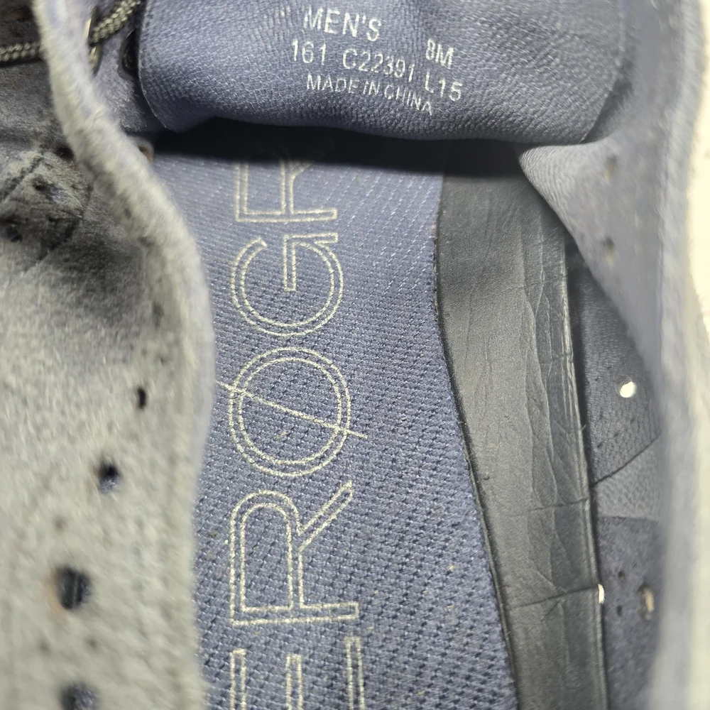 Cole Haan Men's Gray Suede‎ Oxfords